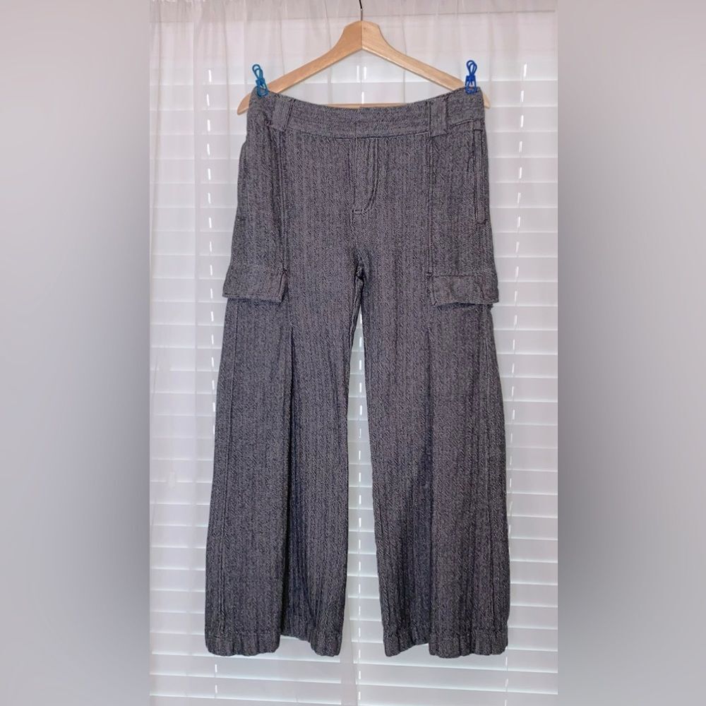 Free People New Waves Tailored Flare Trousers Size 6